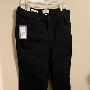NWT Black Denim Flare Jeans